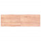 vidaXL Tischplatte, Holzplatte für Tisch Esstisch Couchtisch, Massivholzplatte Handgefertigt mit Baumkante, Ersatztischplatte Scharnierdesign, Hellbraun 160x50x(2-4) cm Massivholz Behandelt