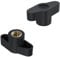 8 PCS Clamping Handle Quick Release Screws Nuts Knobs (M8)
