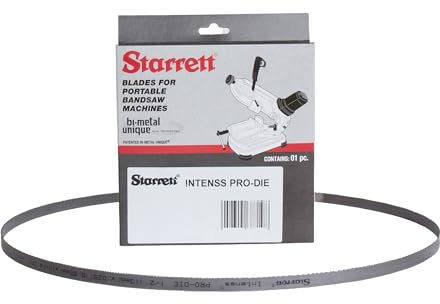 Starrett Intenss Pro-Die Lame de scie à ruban portable sans fil 1735 x 13 x 0,9 mm -10-14 tpi
