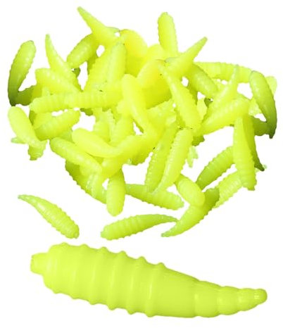 Kit di per la pesca della spigola - Esche da pesca galleggianti per di pane da 50 pezzi | Esche da pesca realistiche, esche Bluegill per trote d'acqua d'acqua salata, spigole e lucci