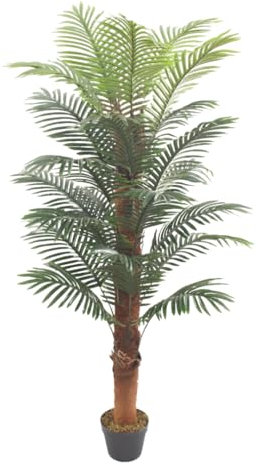 Lacers SMARAGDLINE künstliche Phoenix Palme – Dattelpalme, 150cm, realistische Optik, Dekoration für Wohnzimmer, Balkon und Büroräume- robust und langlebig ohne spezielle Pflege