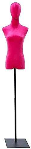 Schneiderpuppe Weiblich Männlich Weibliche Schaufensterpuppe Schneiderpuppe Torso Körper, Verstellbare Schneiderpuppe Mit Kopf Und Basis, Für Damenbekleidungsständer Schneiderpuppe Verstellbar