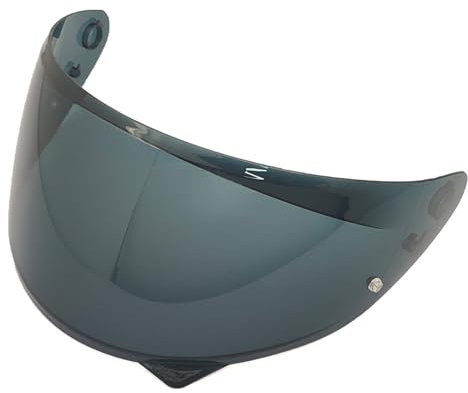XYJTC Lente per Casco da Moto, Eowluu Visualizzazione grandangolari Visiere for caschi Installazione Semplice Caschi for Moto Lenti Equipaggiamento for Moto Installazione Semplice for HJC C10
