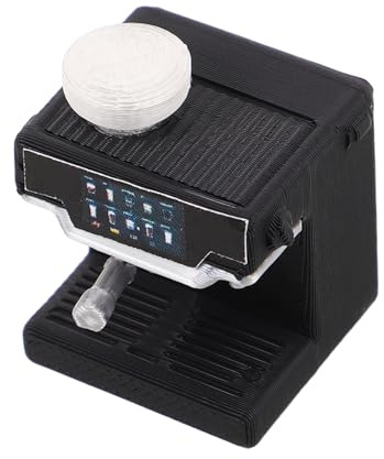 CIYODO Mini Cafetera para Casa De Muñecas Electrodoméstico De Juguete Decoración De Cocina