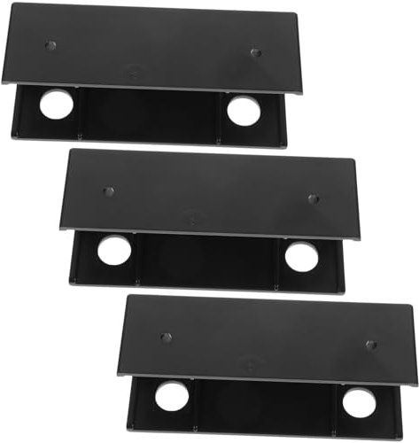 KICHOUSE 1Set Under Desk Laptop Mount Holder for Laptops Keyboards Routers Space Saving Docking Station Easy Installation Durable Support for Home Office Use