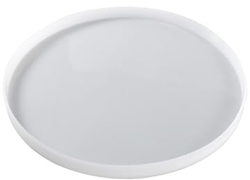 Moule Époxys Rond - Grand Plateau En Résine De Silicone, De Plateau En Résine, Forme Ronde Époxy, Ensemble De Moules De Coulée | Moule Rond En Époxy, Solution De Fabrication En Silicone Permettan