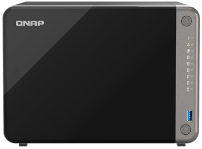 QNAP TS-AI642-8G-US NAS AI a 6 alloggiamenti con processore ARM e NPU a risparmio energetico per applicazioni di riconoscimento video e immagini basate su AI (senza diskless)