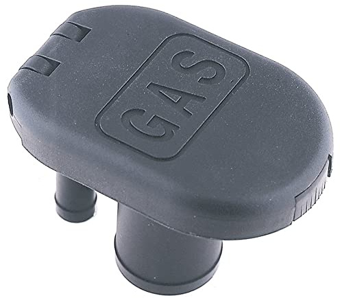 Perko 1319dpgblk Türschließer schwarz Marine Fuel Deck Füllen und Tank Vent