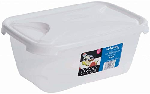 1.2 litre rectangular food box