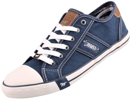 Mustang 1313-303-14, Women’s Low-Top Sneakers, Blue (841 Jeansblau), 7.5 UK (41 EU)