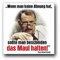 Aufkleber/Sticker Alfred Tetzlaff Maul halten Kult Serie 7x7cm A2034
