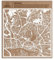 O3 DESIGN STUDIO Hamburg Scherenschnitt Karte, Weiß 30x30 cm Papierkunst