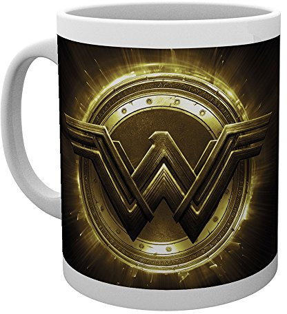 GB eye LTD, Justice League Movie, Wonder Woman Logo, Taza de cerámica