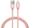 August Lighting Cable TC11B -Apple MFi Certified for iPhone X / 8/8 Plus / 7/7 Plus / 6/6 Plus / 5S - Lightning to USB A Cable - 3.3 Feet/1 Meter (Pink)