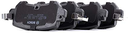 Bosch BP1747 - Brake Pads Car Rear Axle - 1 Set of 4 Pads | Bosch Quality - Reduced Noise and Dust - ECE-R90 Certified - Copper-Free