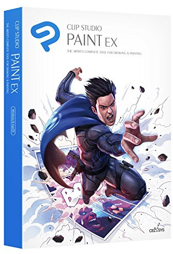 CLIP STUDIO PAINT EX - Version 1 - Perpetual License - for Microsoft Windows and MacOS