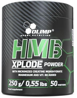 Olimp Sport Nutrition - Hmb Xplode Powder (250g) - HMB - Explosive Kombination aus HMB und Kreatin! - Orange