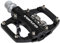 Venzo Multi-Use Kompatibel mit Shimano SPD Mountainbike Fahrrad Abgedichtete Clipless-Pedale Dual Plattform Mehrzweck Ideal für Touring, Straße, Trekking Bikes Größe:85 x 80mm = 8.4 x 7.9 cm