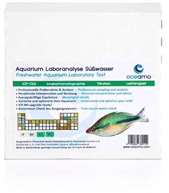 Oceamo Aquarium Laboranalyse Süßwasser