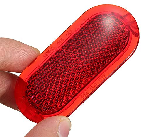 1Pcs Red Warning Car Door Lamp Safety Light Reflector For VW Beetle Caddy Polo Touran 6Q0947419 New(Red)