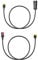 BLUETTI RV Kabel 12V/30A, Aviation Stecker auf XT60 Kabel und XT60 auf SPC45 Kabel (Anderson Stecker), Kompatibel mit BLUETTI Tragbare Powerstation AC200MAX