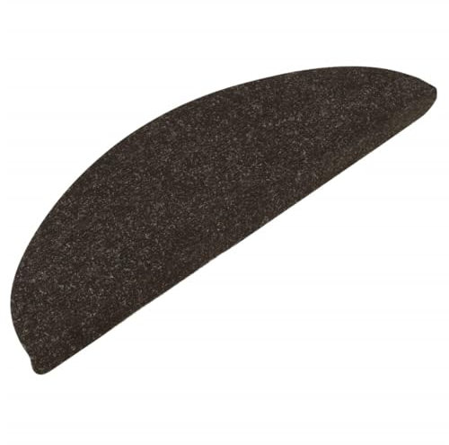 vidaXL Tappetini Autoadesivi per Scale 10pz Antracite 56x17x3 cm