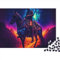 Ritter-Puzzle für Erwachsene, 500 Teile, Ritter unter den Sternen, Erwachsenen-Puzzle, 500 Teile, anspruchsvolles Spiel, 500 Teile (52 x 38 cm)