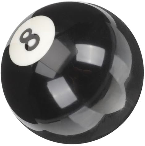 SUPVOX Palla da Biliardo Nera di Ricambio, Resina, 57mm, per Tavolo da Biliardo, Gioco, Allenamento, Casa, Sala Giochi