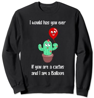 CACTUS E PALLONCINO Felpa