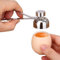 Stainless Steel Egg Topper - Boiled Egg Shell Cutter & Separator