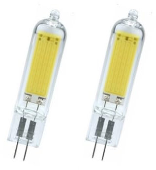 LED Light Bulbs G4 COB LED Bulb AC220V G4 Base 3W 5W 7W (400 Lumens) Warm White Light 3000K Mini Bulb 360° Lighting No Strobe,White Hot,3W-2PCS