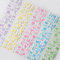 150 Stück/5 Blatt Cartoon Bow Scrapbook Sticker Set Kawaii Bogen Stickers Aesthetic Aufkleber Scrapbook Zubehör Fotoalbum zum Selbstgestalten Schleife Bögen photo album Journaling Scrapbooking Sticker