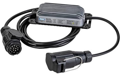 RheinParts Fristom Steuergerät 13-poliges LED Vorschaltgerät für Anhängerbeleuchtung Wasserdichtes Aluminiumgehäuse LED-Lastwiderstand für fehlerfreie Funktion ECE R48 konform
