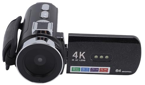Optische Zoom -Videokamera mit 4K 64MP -Bildern Auto Digitalkamera Video -Rekorder mit 3 -Zoll -LED -LED -Licht für Reisen - Elektronikkamera & Foto Digitalkameras Point &