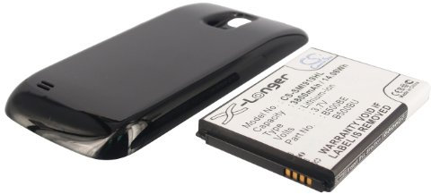 TECHTEK Batterie 3800mAh Compatible avec [Samsung] Galaxy S4 Mini, Galaxy S4 Mini LTE, GT-i9190, GT-i9195 remplace B500BE, B500BU