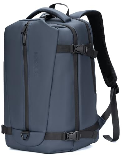 BAGOK Großer Reiserucksack Handgepäck für Damen & Herren – Laptop-Rucksack für Arbeit, Reisen & Flugzeug