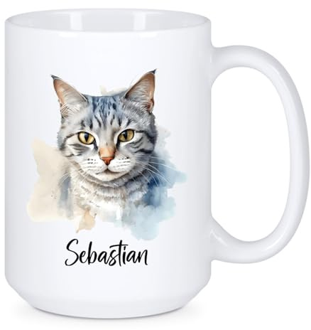 Kaffeebecher Pixie Bob Katze Bürotasse Lustige Geschenk Tasses Classic Kaffee Tasse Für Jubiläum Kollegen Geschenk 330 Ml