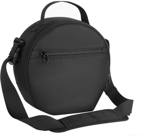 Reise-Headset-Hülle für Bose QC Ultra SE QC45 für Sony MDR-7506 – Nylon-Hartschale mit Doppelreißverschlüssen – Schwarz 21 x 10 x 21 cm
