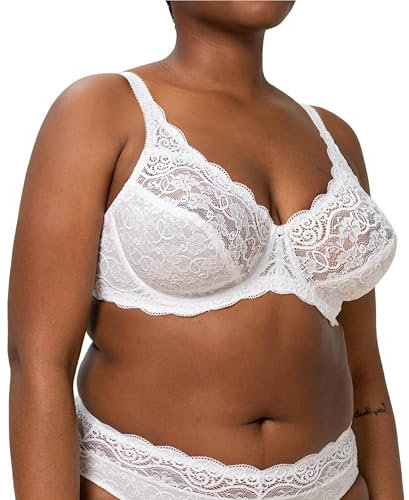 Triumph Women's Amourette 300 W X Bra, White, 40E
