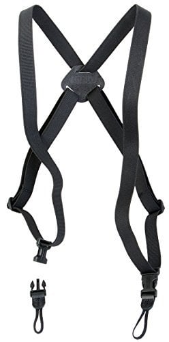 Optech - Bino-Cam Harnais élastique pour Jumelles/Appareil photo - Noir