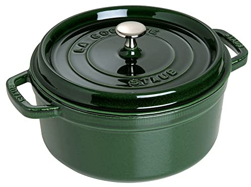 Staub Cocotte ronde 7 l 5.5 quart vert clair