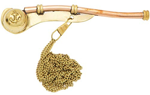 mare-me Einfache Bootsmannspfeife 12cm
