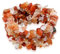 Bling Jewelry Tono Tierra Multi Color Cristal Chip Piedra Ancho Chunky Cluster Multi Strand Pulsera Elástica Para Mujer