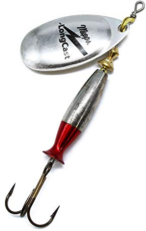 Mepps LongCast Spinner Silver #417g, 1 Stück
