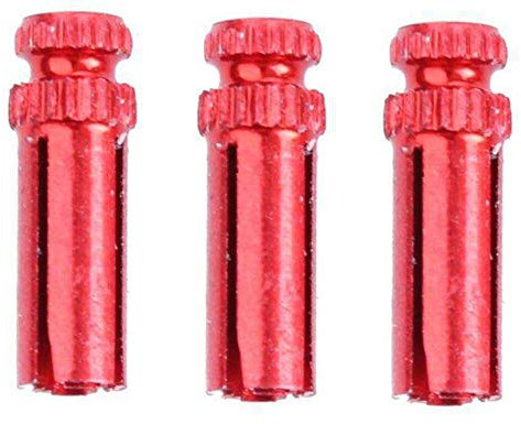 Bull's Flightschoner Aluminium - Farbe: Rot (1 Satz = 3 Stück)