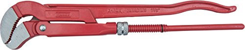 Connex COX232040 Eckrohrzange 1 1/2 Zoll, 45°, Chrom-Vanadium