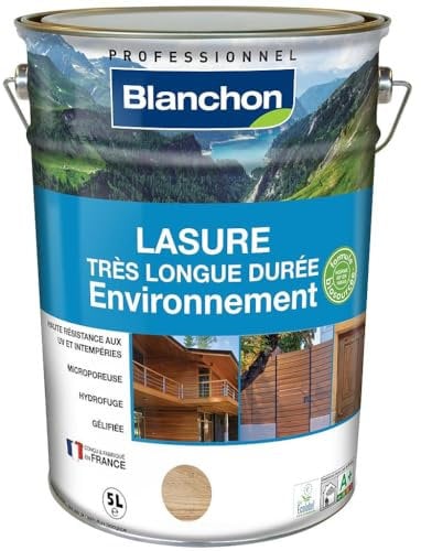 Lasure très longue durée incolore Environnement - BLANCHON - 5 litres