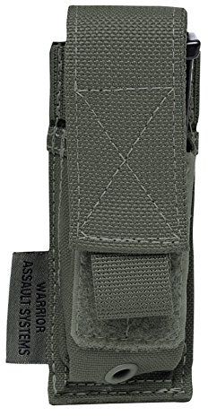 Warrior Single 9mm Pistol Pouch Oliv