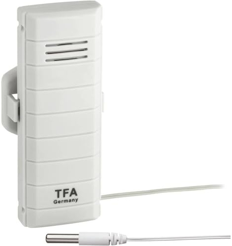 TFA 30.3301.02 WeatherHub T Sender mit Kabelfühler wasserfest (weiss)