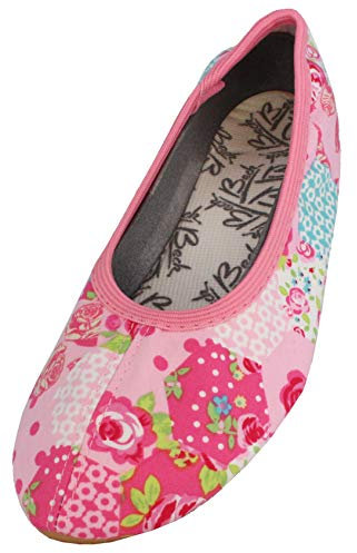 Beck Mädchen Roses Gymnastikschuhe - Pink - Gr/ 34 EU
